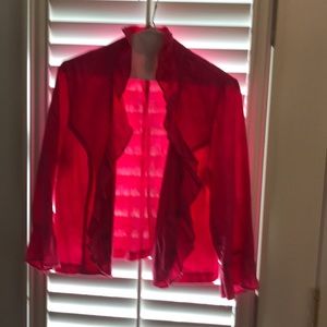 Beautiful pink linen jacket